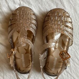 Mini Melissa Children’s Gold with Star confetti jellies